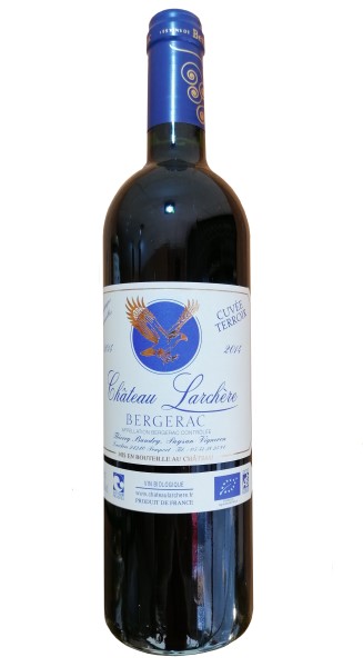 Vin Bio Bergerac rouge 75 cl année 2014 