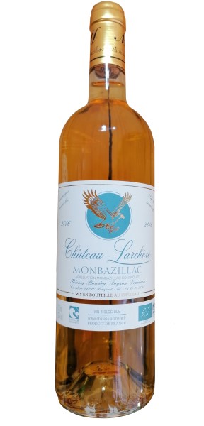 Vin Bio Monbazillac 75 cl année 2016 